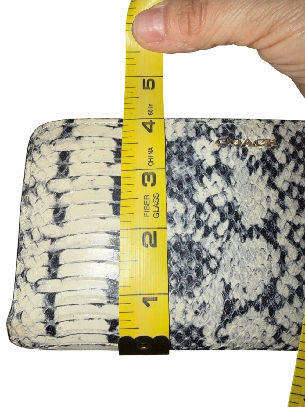 Coach snake print